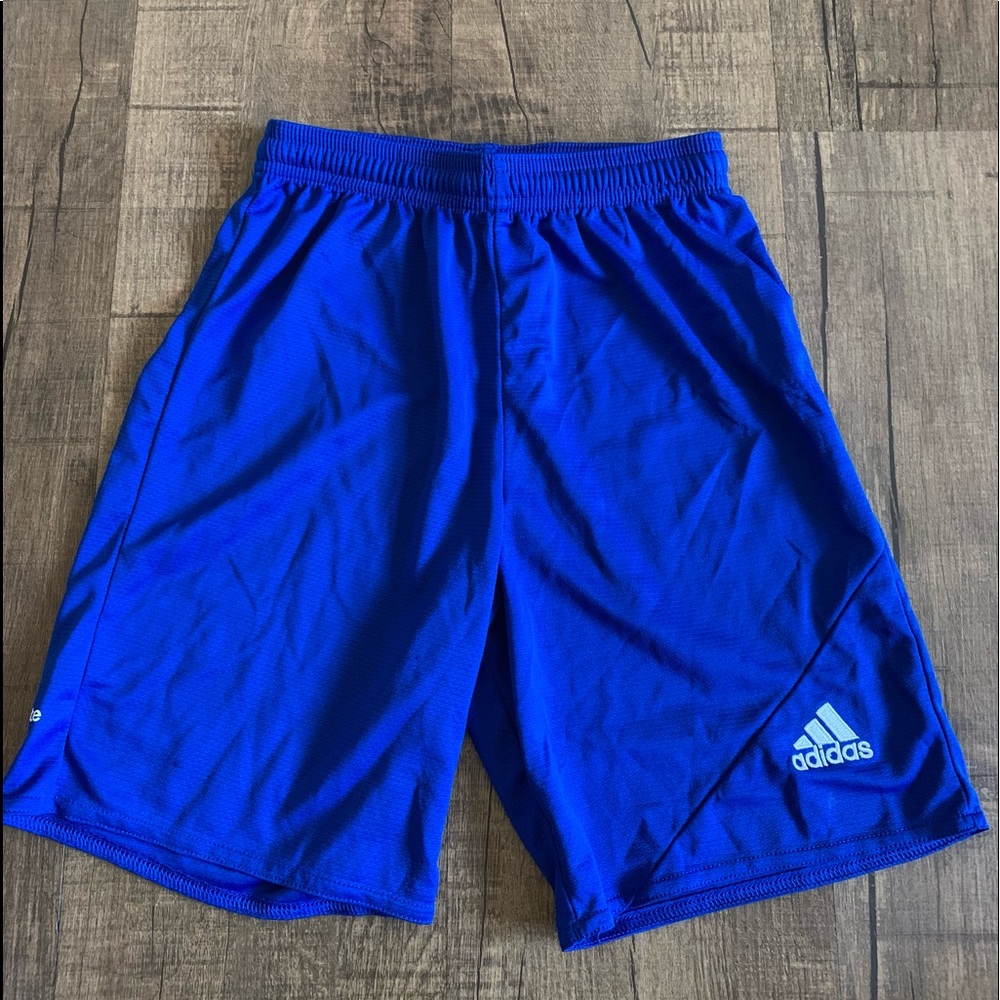 Kids adidas soccer shorts youth small